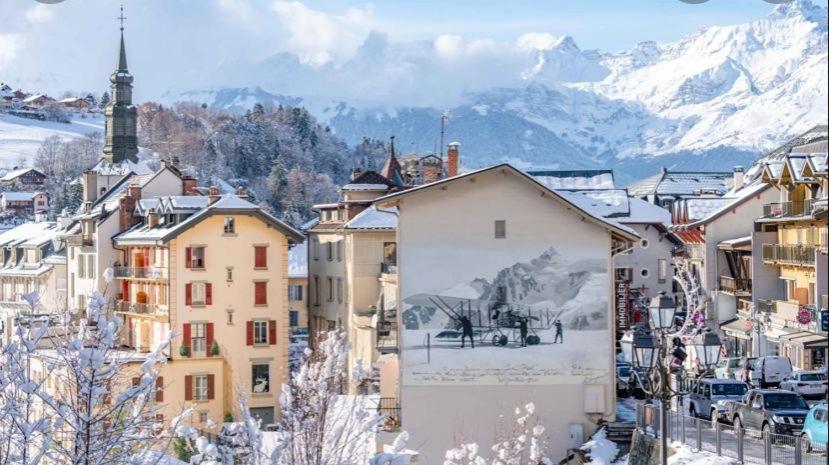 Elegant Historic Apartment Le Mont Joly - 3 Bed 2Bath View 80M2 Saint-Gervais-les-Bains Eksteriør billede